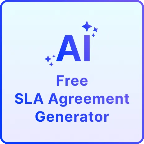 Free AI SLA Agreement Generator, Free Service Level Agreement Maker Online